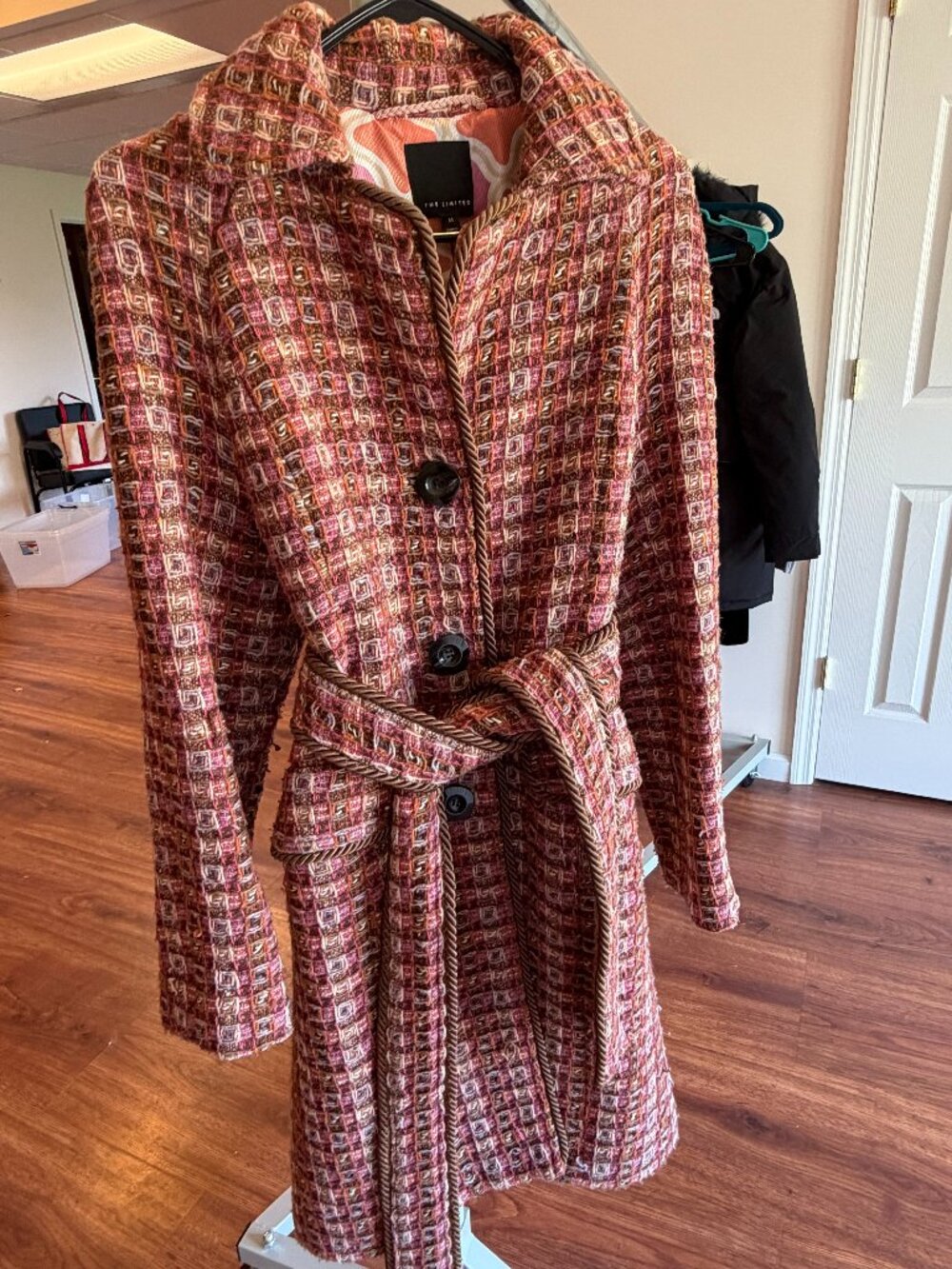 Vintage The Limited long belted wool coat - Size M